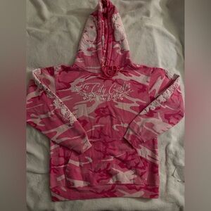 Pink Camo Hoodie